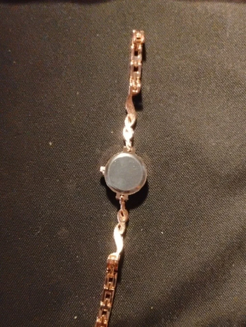 Elegant Rose Gold Crystal Bracelet Watch for Women